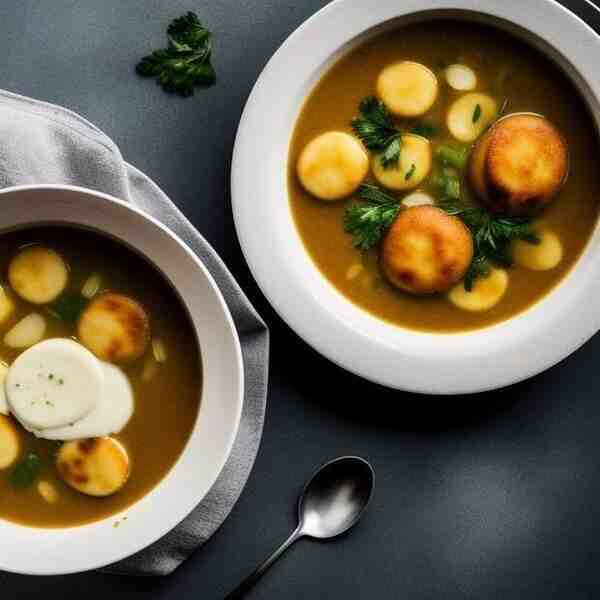 Молочный суп с картофельными клецками